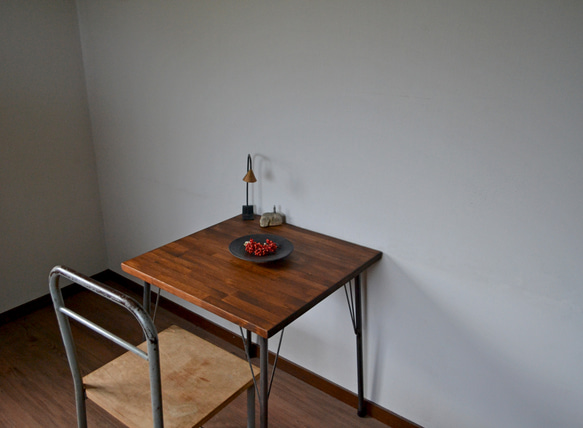 Square cafe table iron leg 60 ダイニングテーブル Franck 通販 Square cafe table iron leg 60 ダイニングテーブル Franck 通販