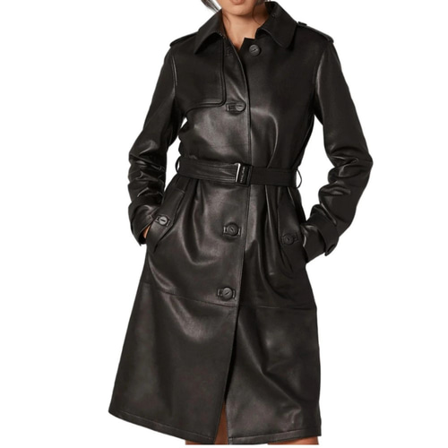 羊革ロングトレンチコートメンズ Sheep Leather Long Trench 羊革ロングトレンチコートメンズ Sheep Leather Long Trench