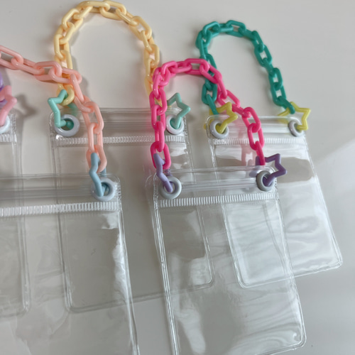 シャカシャカバッグキーホルダーセット ⑧ 15個セット ゆめかわ