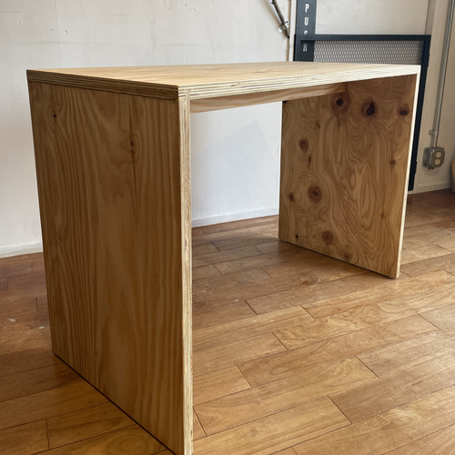 plywood desk, (コノ字型デスク) 机・デスク boost 通販