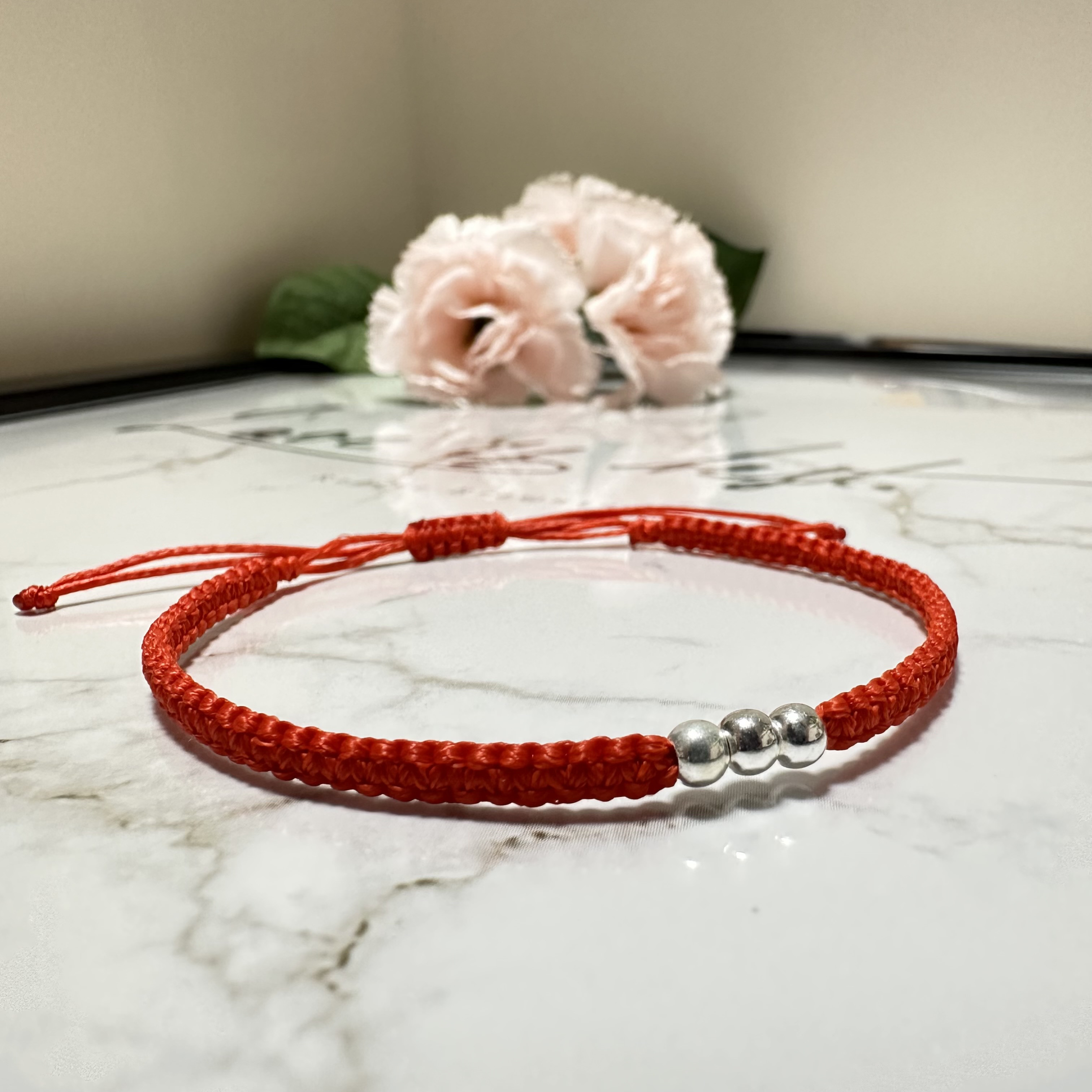 ミハエルネグリン　お花のブレスレット　クリームマルチカラー ミハエルネグリン お花のブレスレット クリームマルチカラー