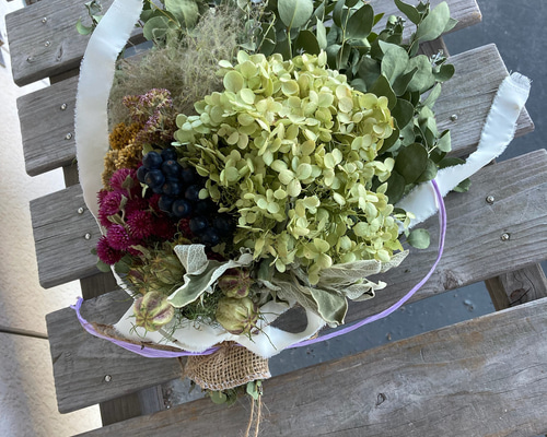 kusshiman様ご確認用 アナベルのフライングスワッグ 45cm［643