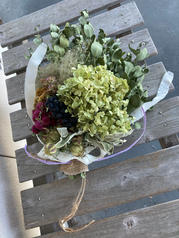 アナベルスワッグ リース ◇JUN◇ 通販 16353381｜Creema(クリーマ)