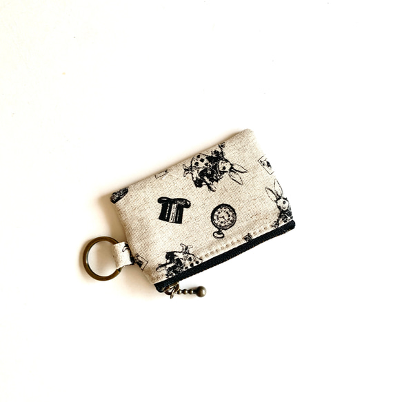 迷你零錢包（兔子和撲克牌） 第3張的照片