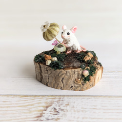 アナスイ　お星様と白ネズミ　ブローチ　ネズミ　ねずみ　星　スター アナスイ お星様と白ネズミ ブローチ ネズミ ねずみ 星 スター