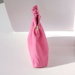 ピンクのばね口ポーチ(12cm) 6枚目の画像