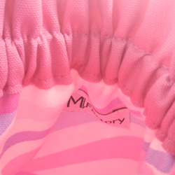 ピンクのばね口ポーチ(12cm) 4枚目の画像