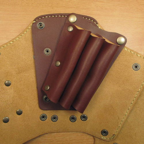 手染めブルー　６丁差し　本革シザーケース　SCA-53/NBA 手染めブルー 6丁差し 本革シザーケース SCA-53/NBA