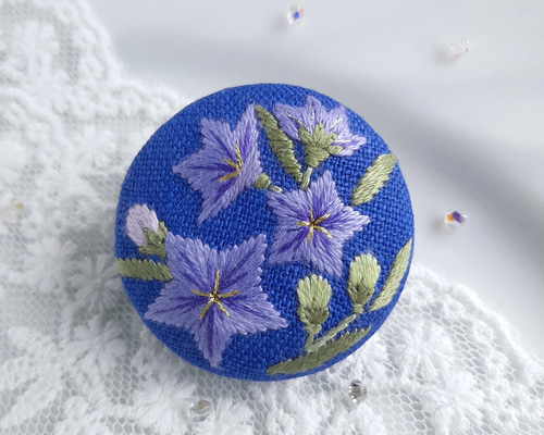 専用商品　　刺繍ブローチ 宝石刺繍ブローチ 24'Summer | KOTORIASOBI