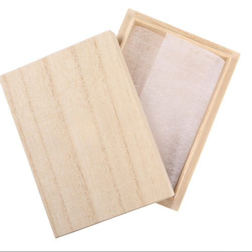 へその緒入れ桐箱 無地 印籠(インロウ)式桐箱 [日本製] オリジナル