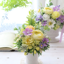 お供えアレンジ｜小さなお供え花｜造花アレンジ｜アーティフィシャルフラワー│造花ギフト｜お供え花｜枯れない花｜仏花 10枚目の画像