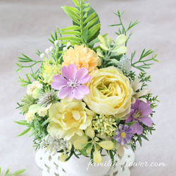 お供えアレンジ｜小さなお供え花｜造花アレンジ｜アーティフィシャルフラワー│造花ギフト｜お供え花｜枯れない花｜仏花 11枚目の画像