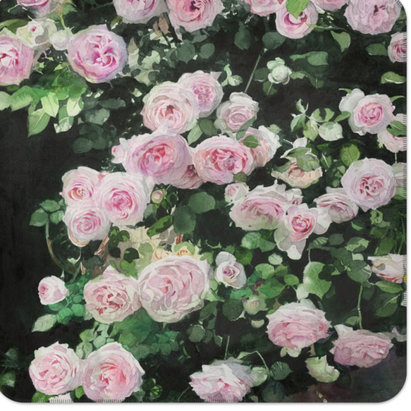 【受注生産】　薔薇のブランケット 7枚目の画像