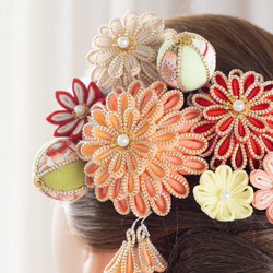 A-297 髪飾り つまみ細工 成人式 結婚式 卒業式 七五三 和装 A-297 髪飾り つまみ細工 成人式 結婚式 卒業式 七五三 和装 A-297