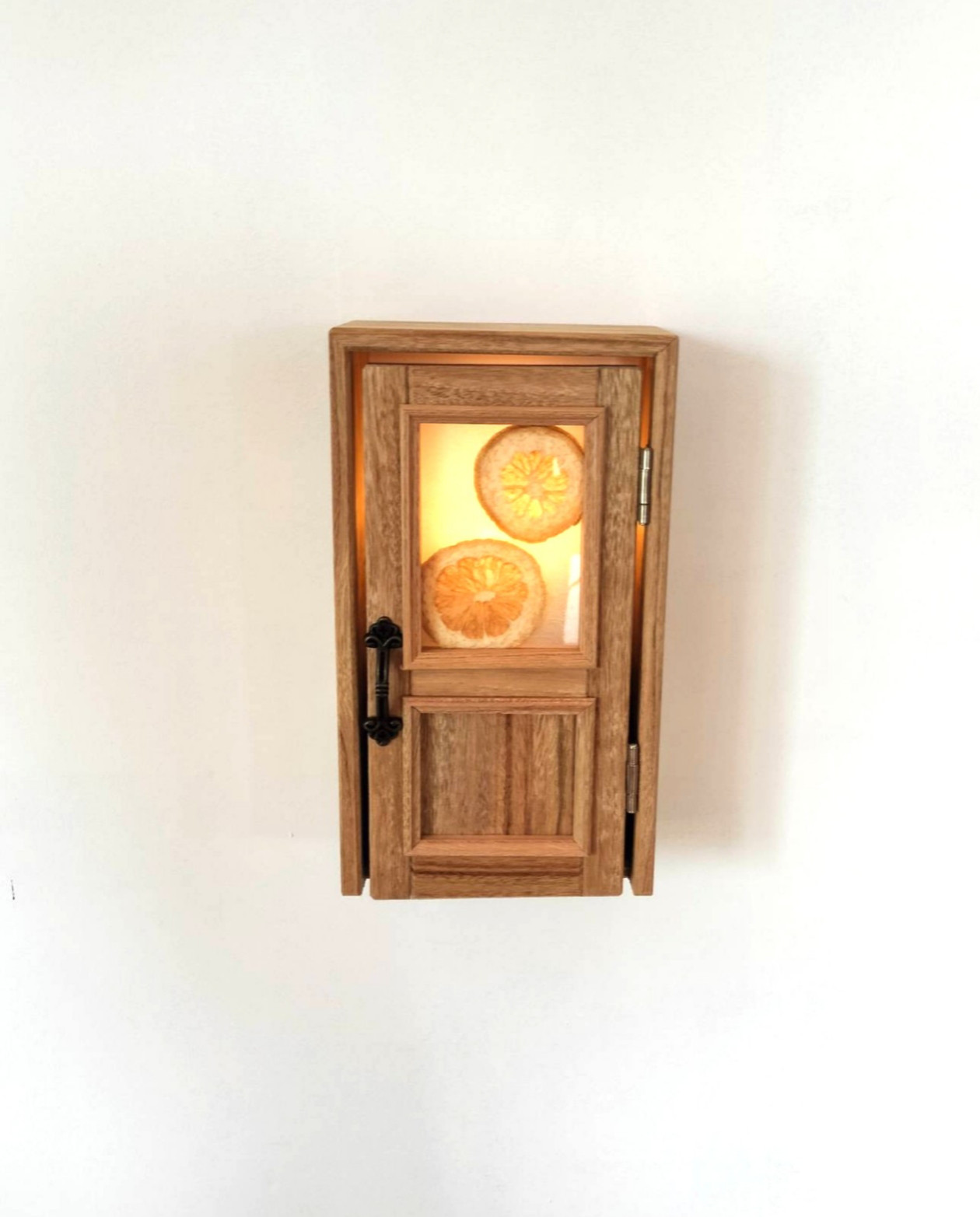 センサーライトドア　レモン