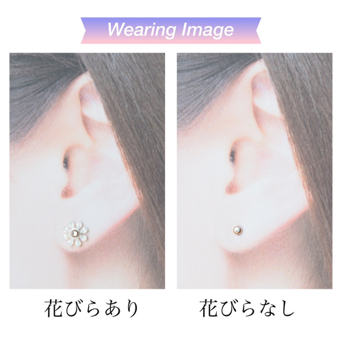【じゅんちゃん様】Chromaリバーシブルピアス 凛 RIN ボディピアス 16G 月 星 軟骨 片耳用 宇宙 ムーン スター