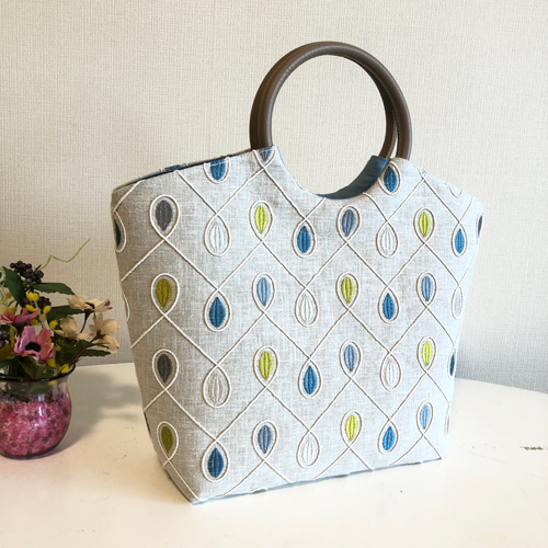 お出かけバック インポート刺繍生地 Ⅲ トートバッグ tumugi 通販 