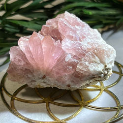 希少】 ピンクアメジスト✨ クラスター ラフストーン 原石 天然石 東洋