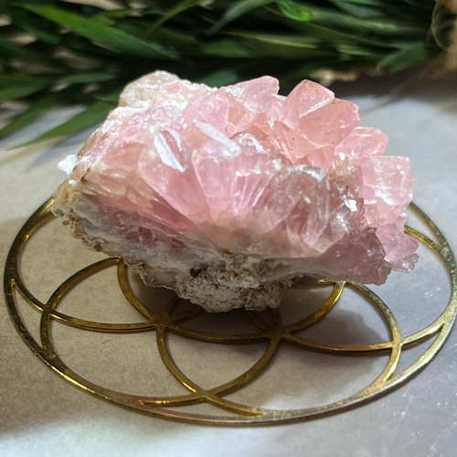 希少】 ピンクアメジスト✨ クラスター ラフストーン 原石 天然石 東洋