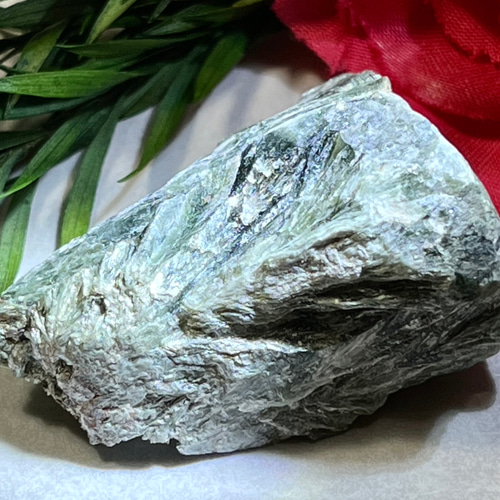 熾天使石✞.*・゜ セラフィナイト 原石 ラフストーン 天然石 東洋