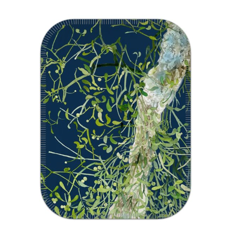 【受注生産】　ヤドリギのブランケット