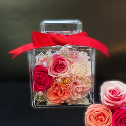 母の日限定割引き ❁perfume bottle❁ five color rose flower 2枚目の画像