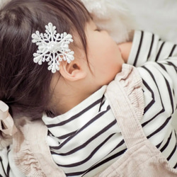 雪花寶寶夾組❅髮夾聖誕艾莎冰雪奇緣頭飾髮飾生日禮物 第6張的照片