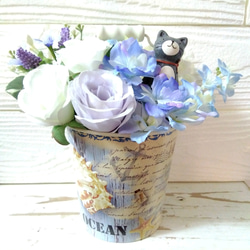 猫（ねこ） フラワー・リース のおすすめ人気通販｜Creema(クリーマ