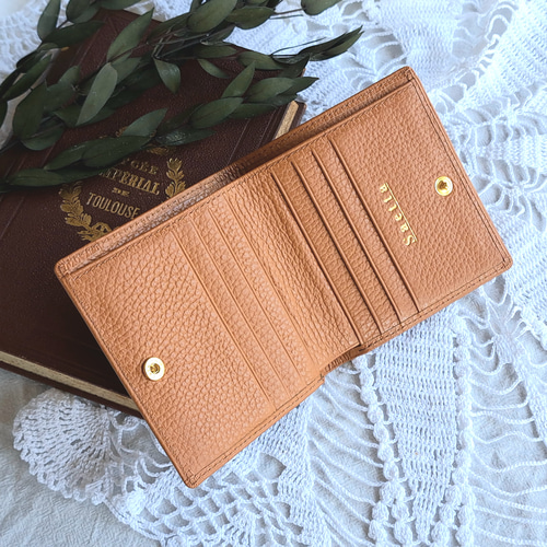 TORY BURCH 折り財布 レザー キャメル（トッズ TOD