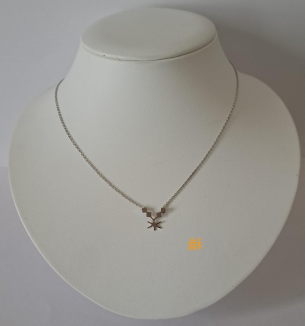 【楽】篆刻文字ペンダントネックレス（小）　WPN05