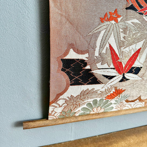 タペストリー　古布　着物　リメイク　壁掛け　 Old KIMONO タペストリー 古布 着物 リメイク 壁掛け Old KIMONO - 絵画