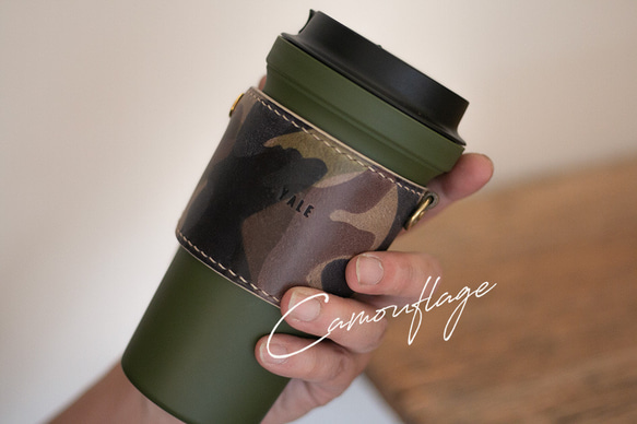 ［ 刻印無料 ］迷彩タンブラースリーブ｜camouflage tumbler sleeve 1枚目の画像