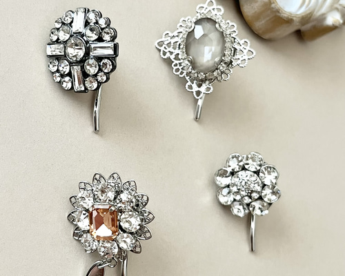 キラキラポニーフック（送料無料） ポニーフック・ヘアカフス Atelier