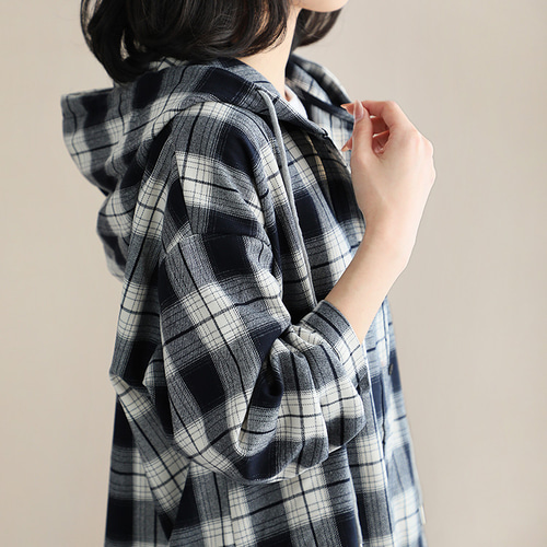 【PLEATS PLEASE】トップス シャツ ブラウス チェック柄 長袖 白 ブラウス シャツ ギンガム チェック柄 長袖 可愛い ボートネック