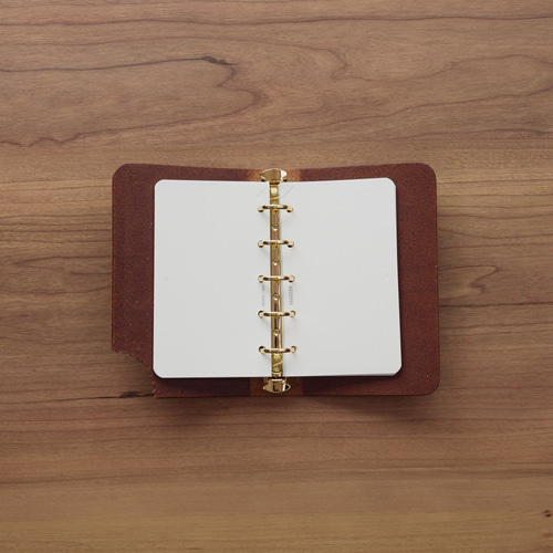 かじられちゃったチョコ×M5システム手帳カバー(マイクロ5/ミニ5穴