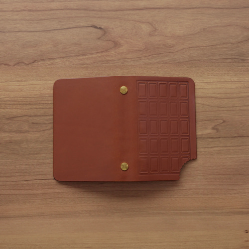 かじられちゃったチョコ×M5システム手帳カバー(マイクロ5/ミニ5穴