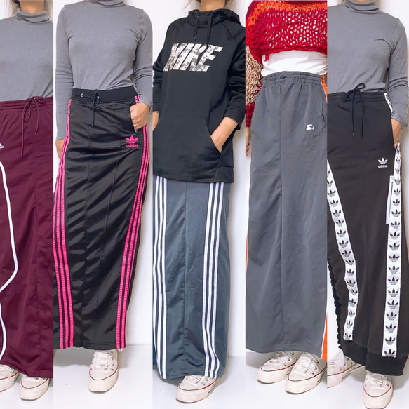 古着 リメイク 再構築 ワイドパンツ 古着 リメイク 再構築 ワイドパンツ