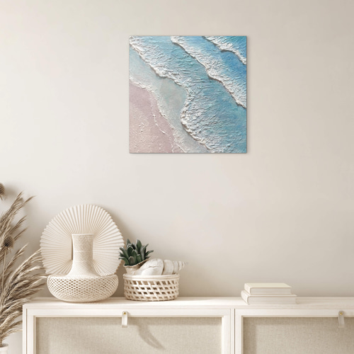 受注制作》Wave 原画 抽象画 テクスチャーアート パネルアート