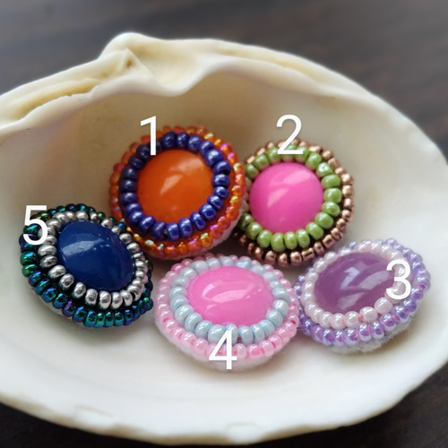 子供 ビーズ イヤリング★〈17〉 子供 ビーズ イヤリング☆〈17〉