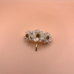 花かんざしとパールのポニーフック 6枚目の画像