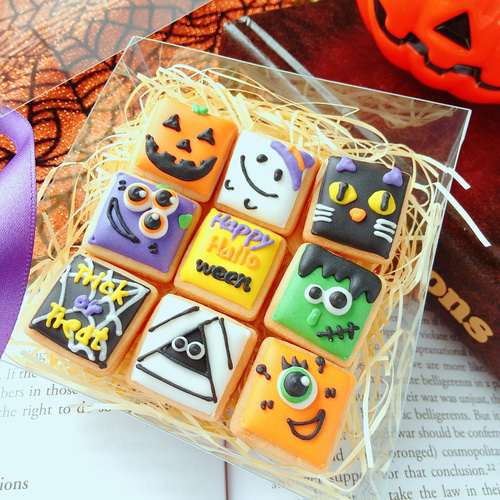 ハロウィン】ミニミニアイシングクッキーセット クッキー yumelala