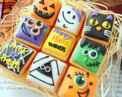 ハロウィン】ミニミニアイシングクッキーセット クッキー yumelala