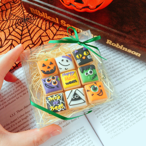 ハロウィン】ミニミニアイシングクッキーセット クッキー yumelala