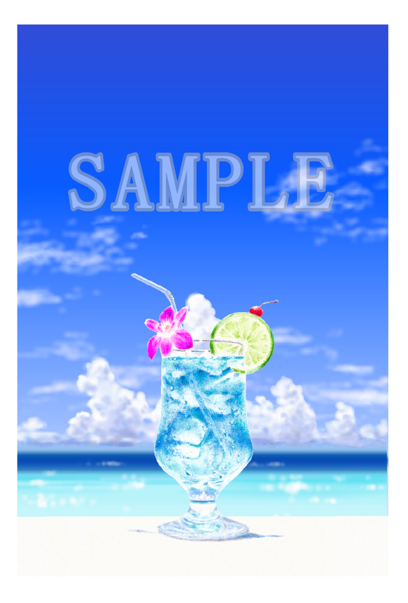 クリームソーダーポスター3枚セット