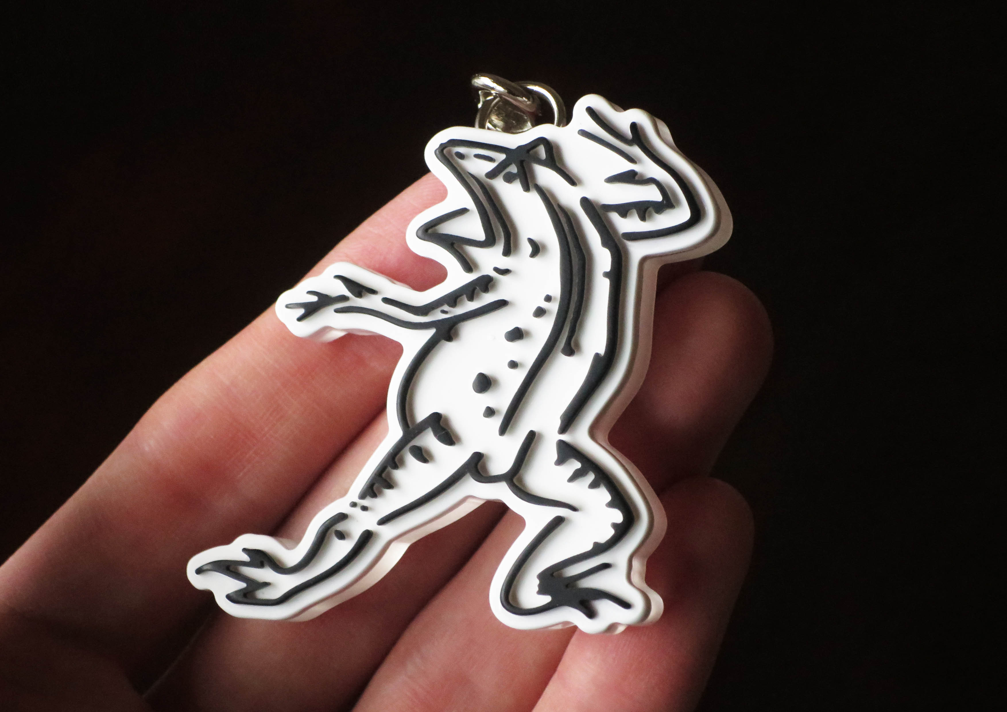 鳥獣戯画の防災笛　蛙　かえる　国産　防犯　ホイッスル　アクセサリー　植物由来　高山寺公認