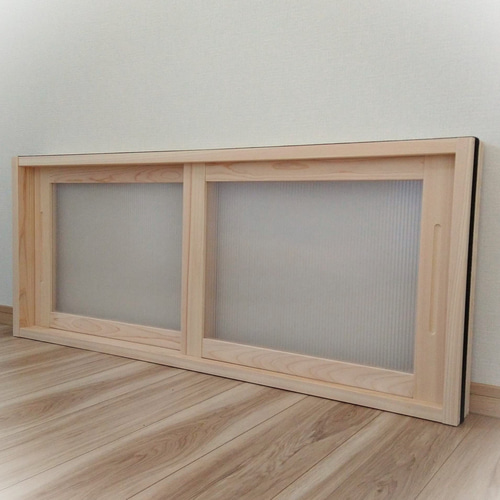 室内窓【オーダーメイド専用】【引き違い窓タイプ】 その他家具 上林木