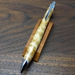 新作】マーブルウッド シャープペンシル No.296 ペン・筆記用具 工房