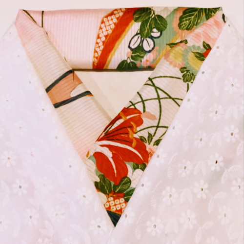 【年中無休】 新品 無知 半衿10本セット アンティーク柄風 Kimono / Yukata