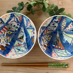 麻の葉総絵付け大皿 大皿 手作り陶器Rie 通販｜Creema(クリーマ) 7712131 