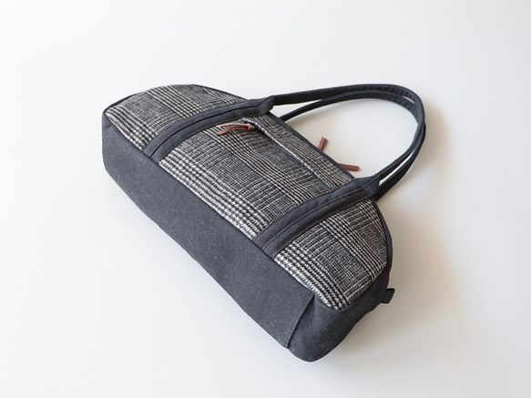 『秋冬限定』ふだん着ボストン♪いつものお出かけに（ウール） 7枚目の画像